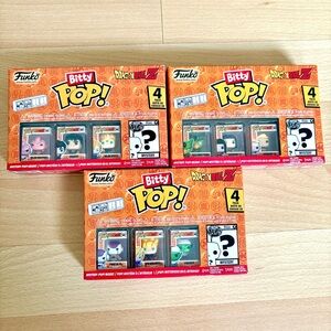 Dragon Ball Z Funko Bitty Pop Lot of 3 Limited Edition Collectible 4 Packs